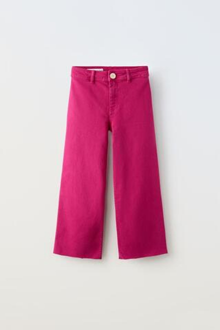 ZARA ДЖИНСЫ MARINE, РОЗОВЫЙ