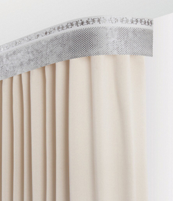 Пластиковый карниз с тиснением Legrand 3-х рядный Виват 2000 мм