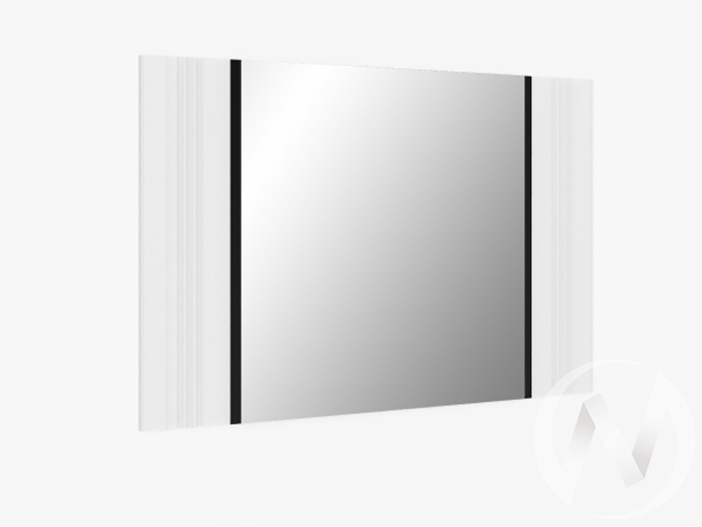 Зеркало НКМ Амалия (черный/белый)