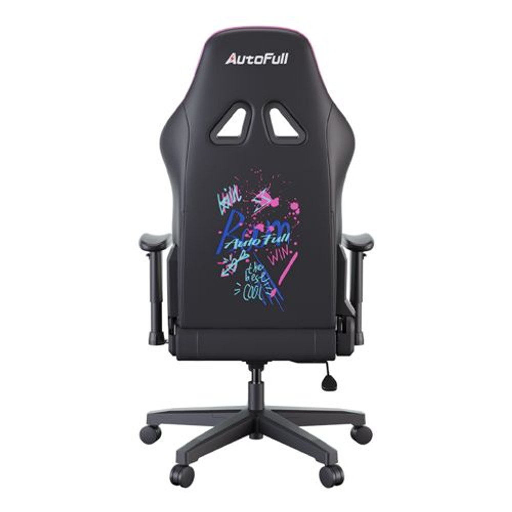 Премиум игровое кресло Autofull серия C3, AF111BS, черный, Подставка для ног