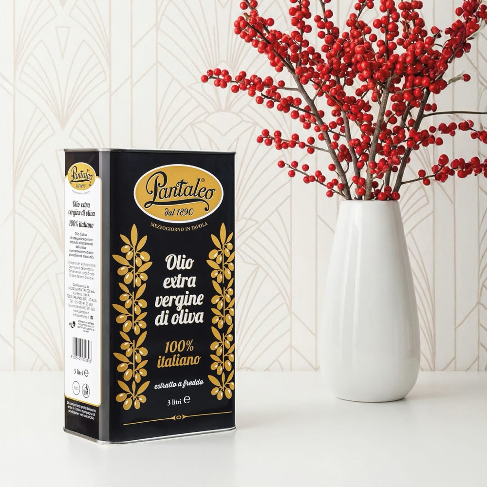 Оливковое масло PANTALEO 100% Italiano Selezione Oro EXTRA VIRGIN, 3л, Италия