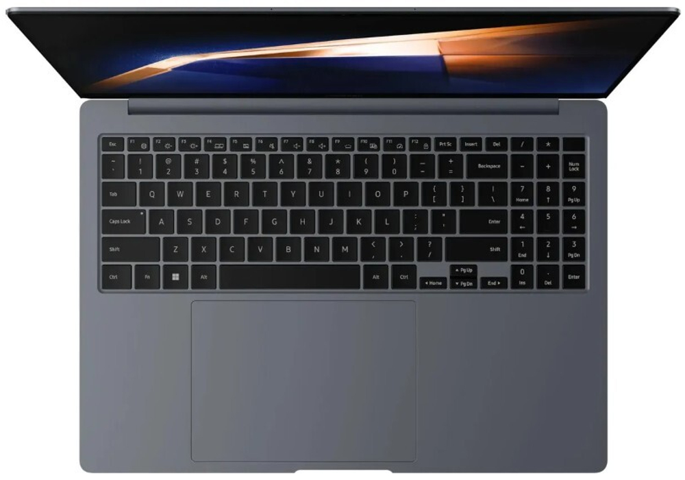 Ноутбук  Samsung Galaxy Book4 Ultra 16 ", Core Ultra 7, 16 Гб RAM, 1 Тб SSD, GeForce RTX 4050, Серый