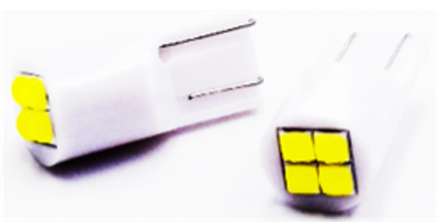 ZMB W5W 4SMD (3030) 12V Белый (1шт.)