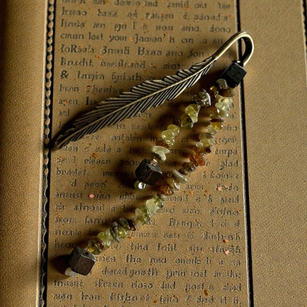 Книжная закладка. Вдохновение. Гроссуляр и Пирит