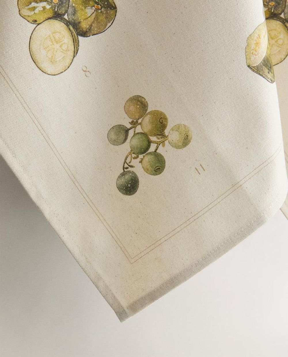 ZARA HOME КУХОННОЕ ПОЛОТЕНЦЕ С ПРИНТОМ (НАБОР ИЗ 2 ШТ.),