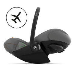 Коляска Carrello Vector 2025 CRL-6551 и автокресло Cybex Cloud G i-Size Lava Grey 3 в 1 Shadow Black