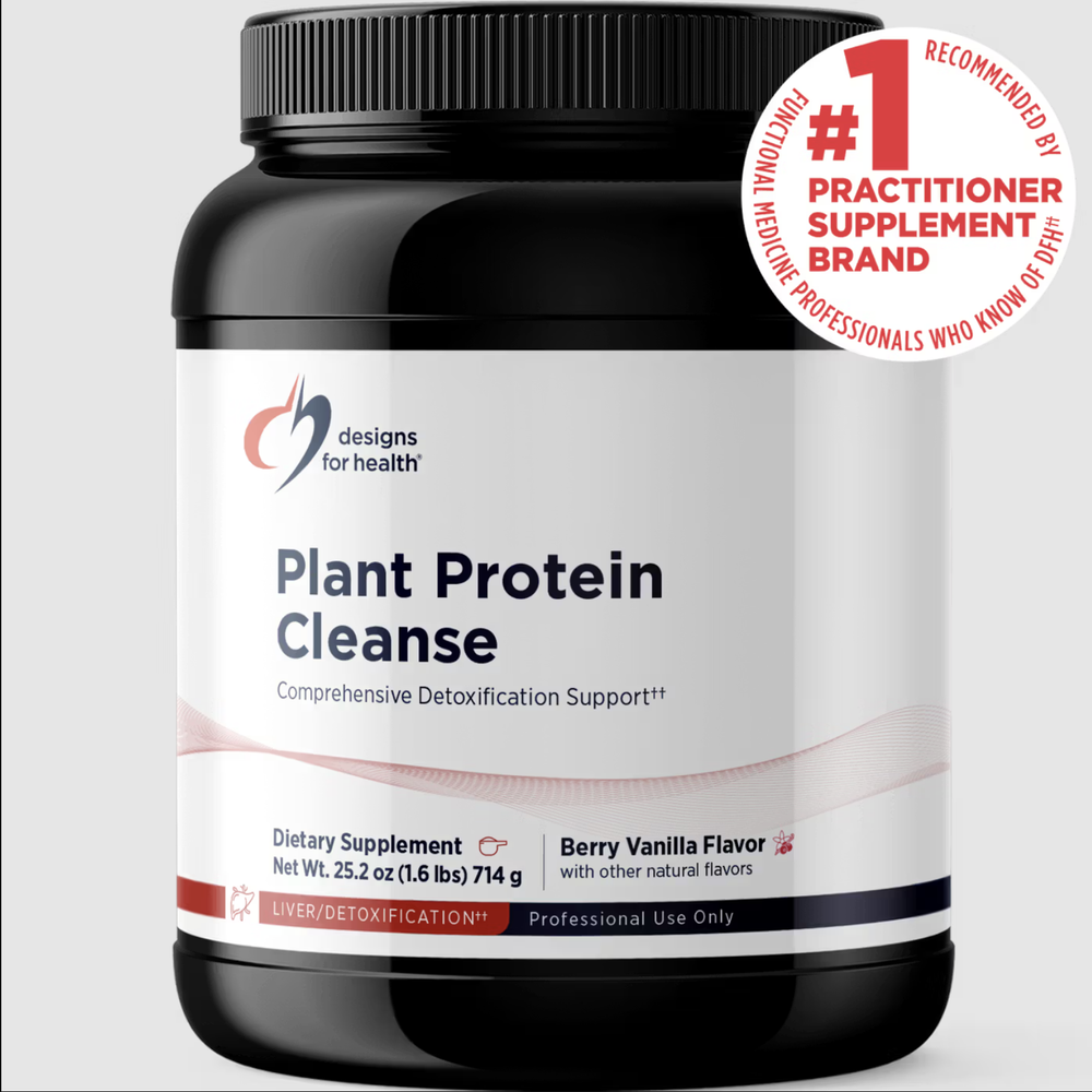 Designs For Health - Plant Protein Cleanse powder Berry Vanilla 714 gr