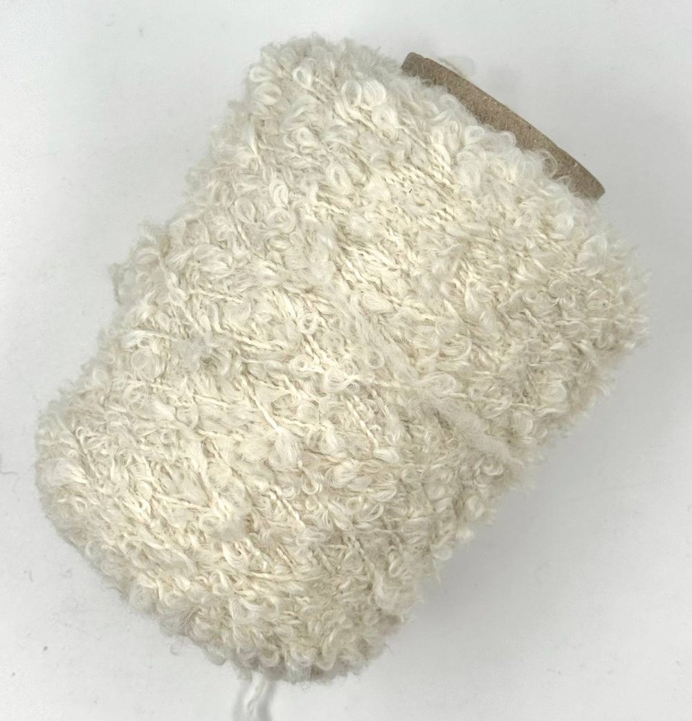 Biagiolli Modesto Бэби-як 76% меринос 19% па 5% 250 м в 100 гр белый гранит