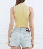 Топ Tommy Jeans - желтый(DW0DW15313)