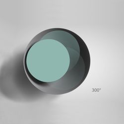 Бра Twirl Sunset D25 Grey/Green By Imperiumloft