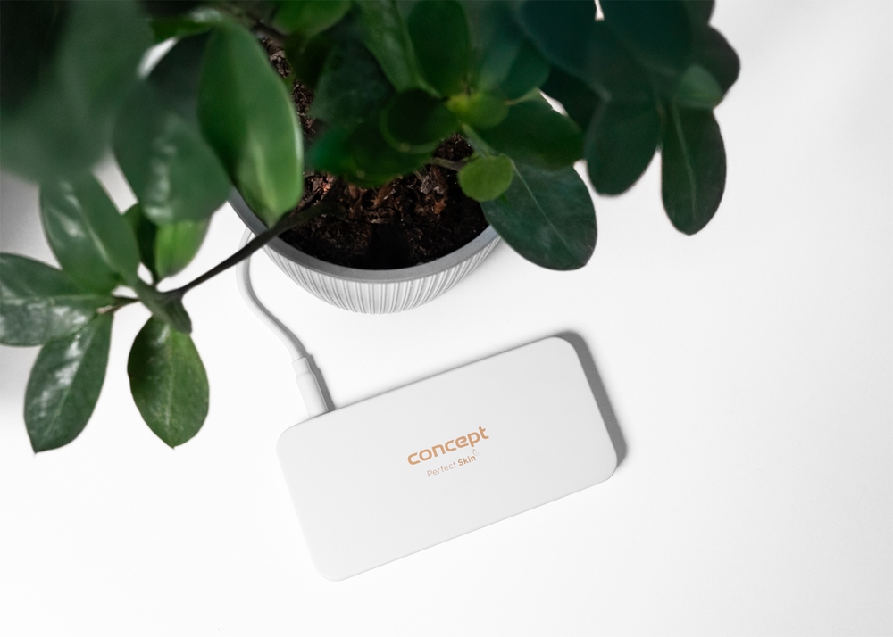 Concept KZ2010 - Косметическое зеркало с LED-подсветкой White, 1 szt.