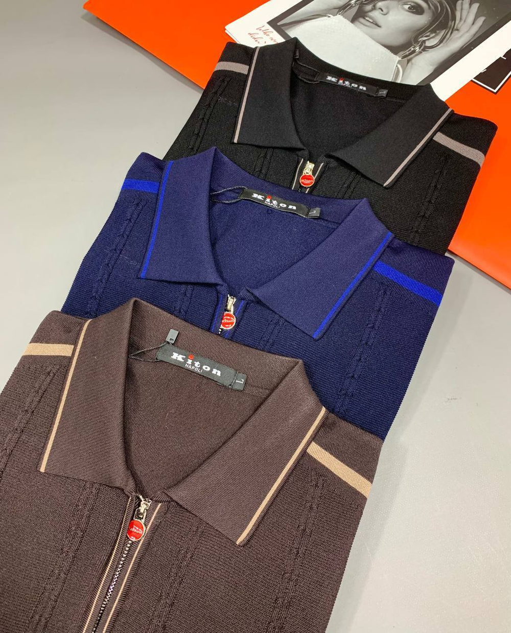 Поло Kiton, арт. 476369809