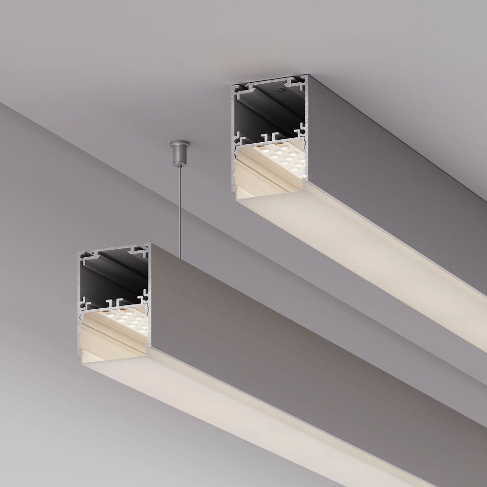 Профиль SL-LINE-4050-3L-2000 ANOD (Arlight, Алюминий) 044666