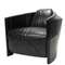 Кресло RS114, черная кожа