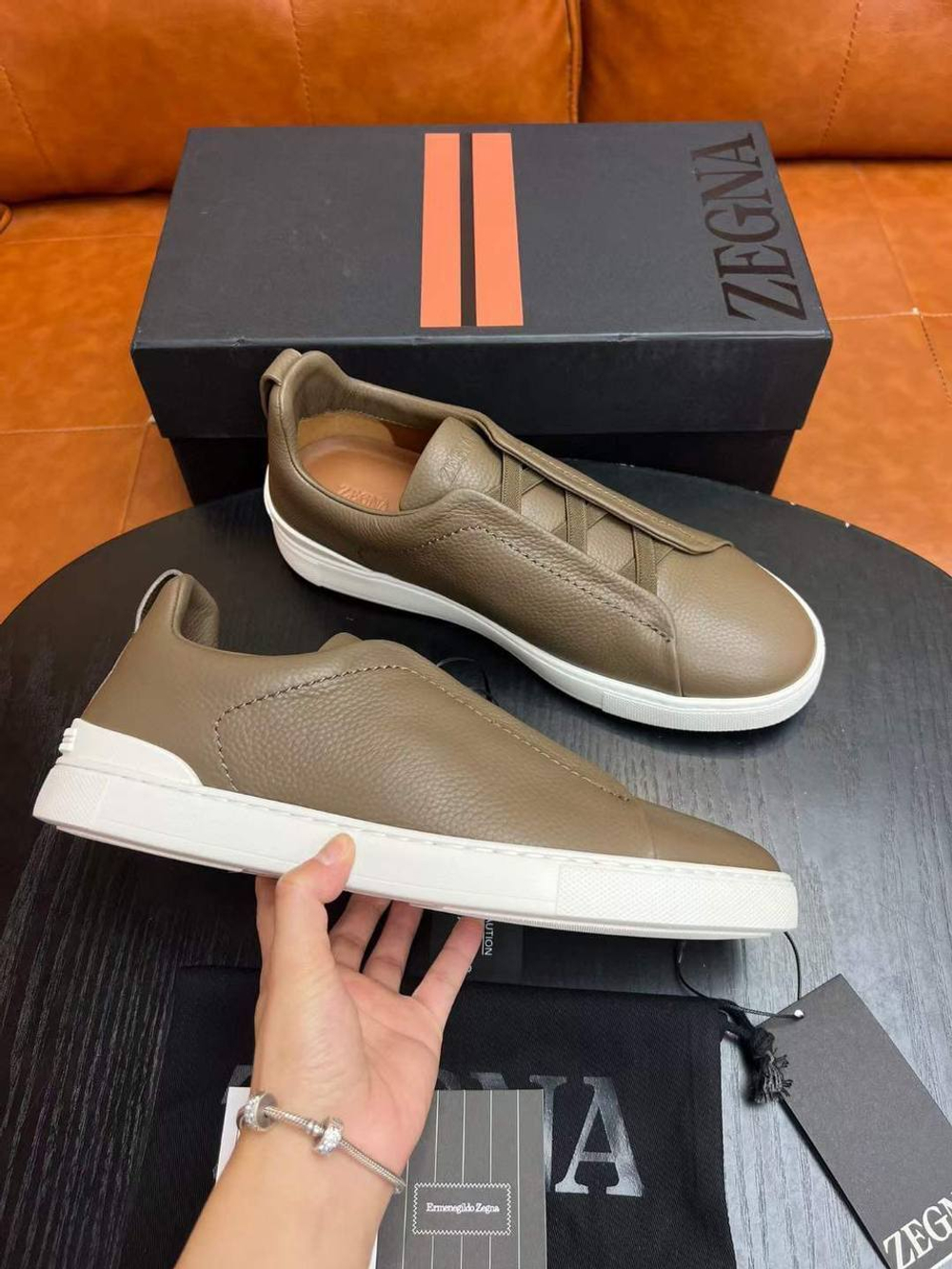 Кеды Zegna