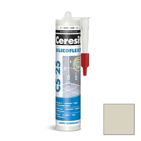 Затирка силиконовая Ceresit CS 25 Багамы бежевая №43 0,28 л