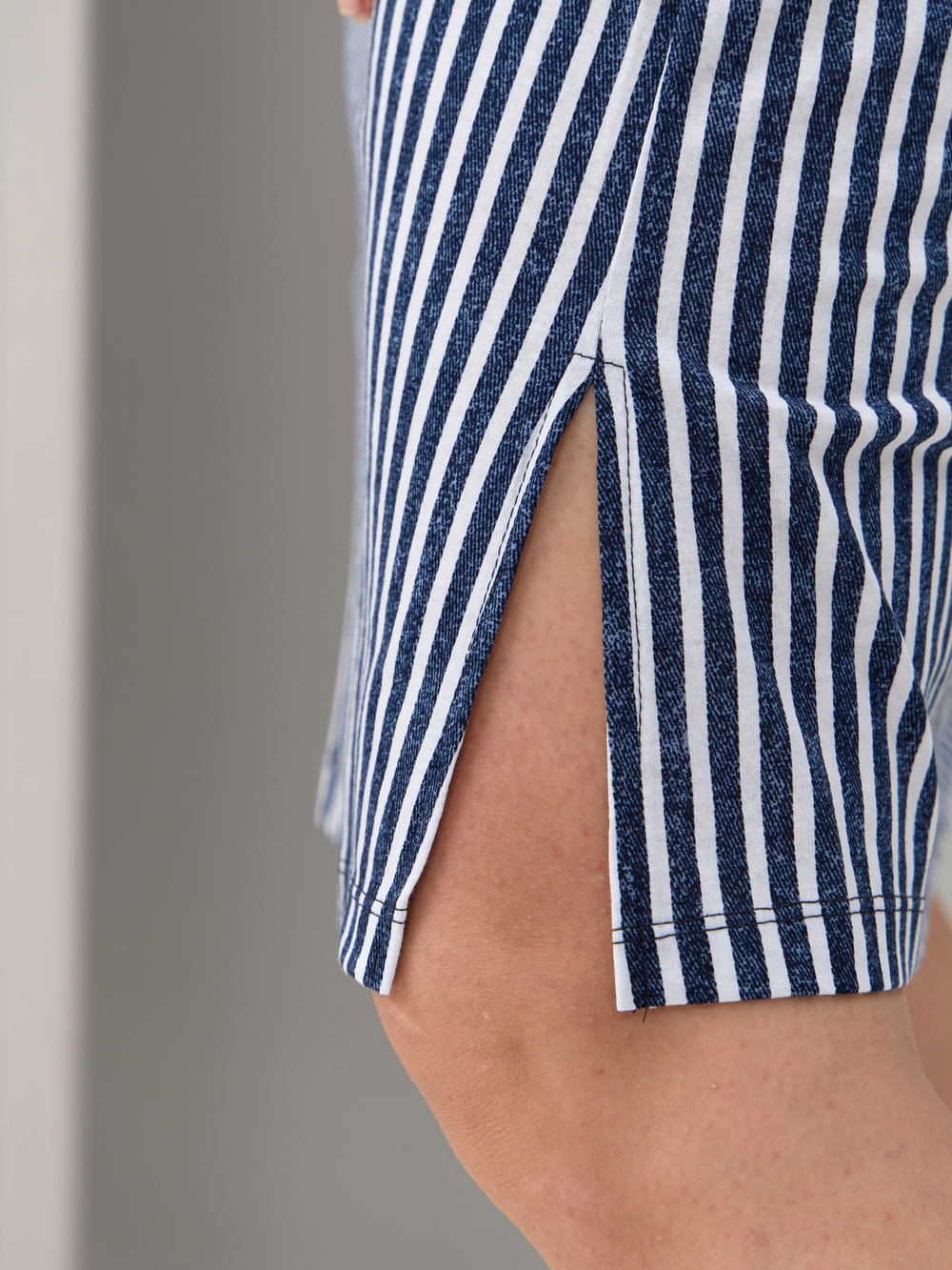 Туника Т-014/джинса-полоса