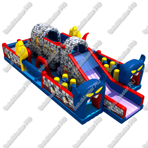 Коммерческий надувной батут "Замок привидений"