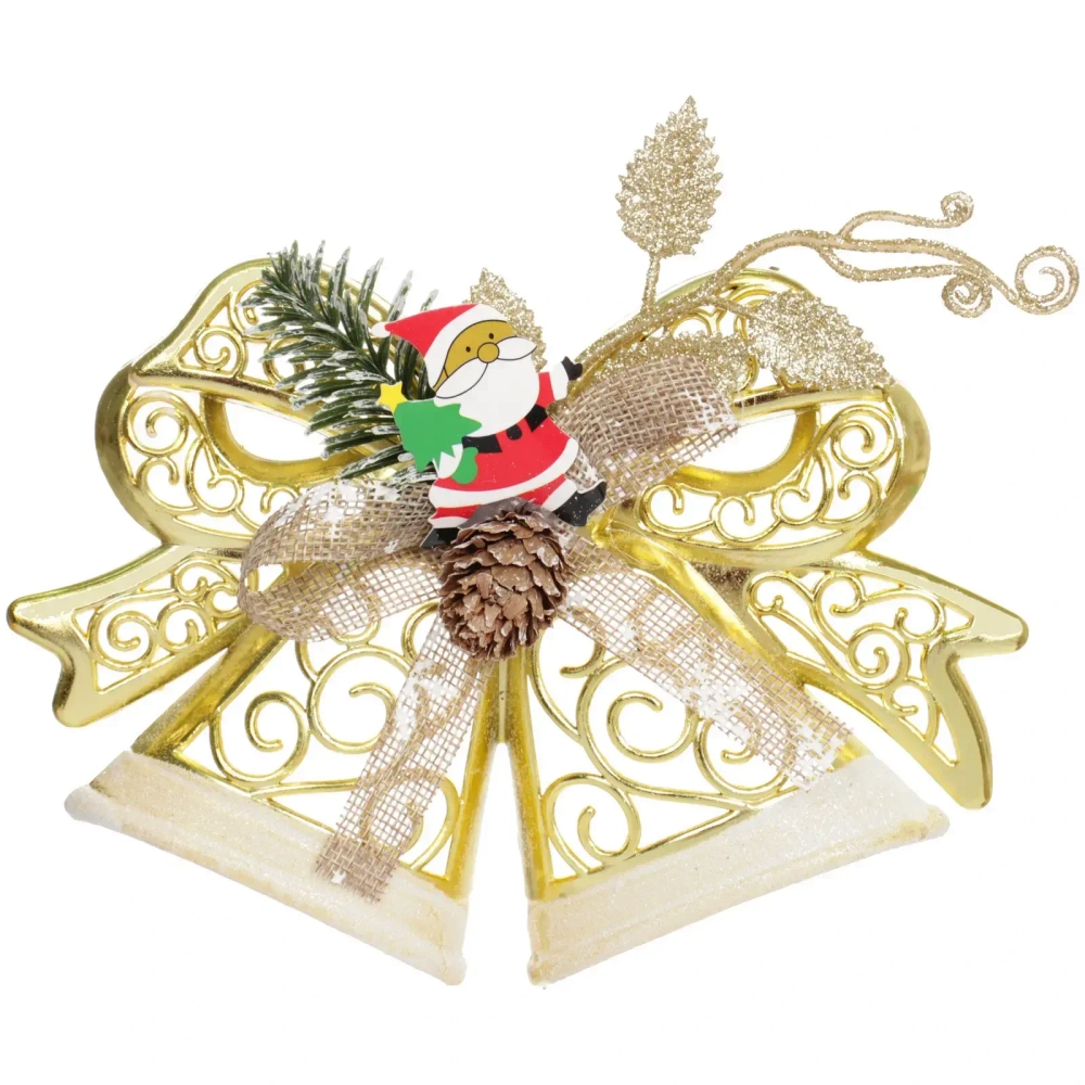 Украшение новогоднее «Веселье» 20*15 см, Золото