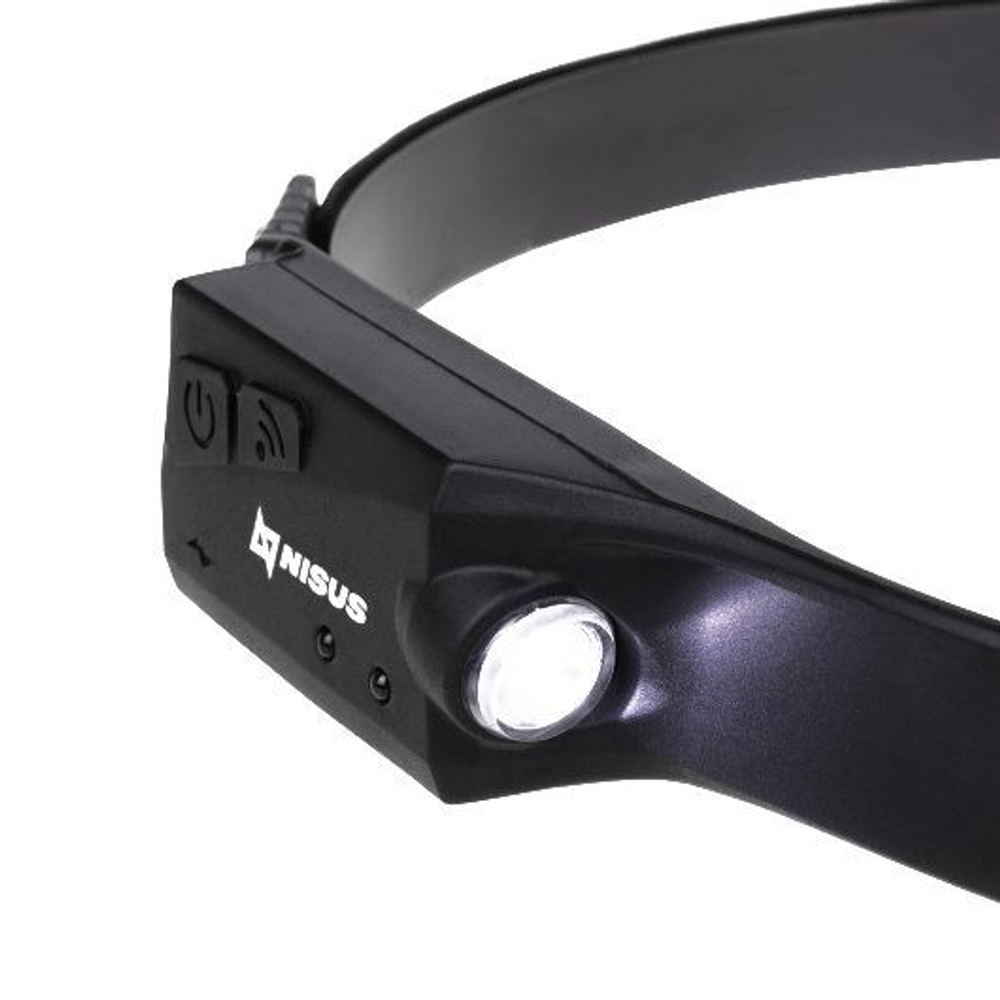 Фонарь налобный PRO N-FN-HL05-D 200 LM, IP44, USB