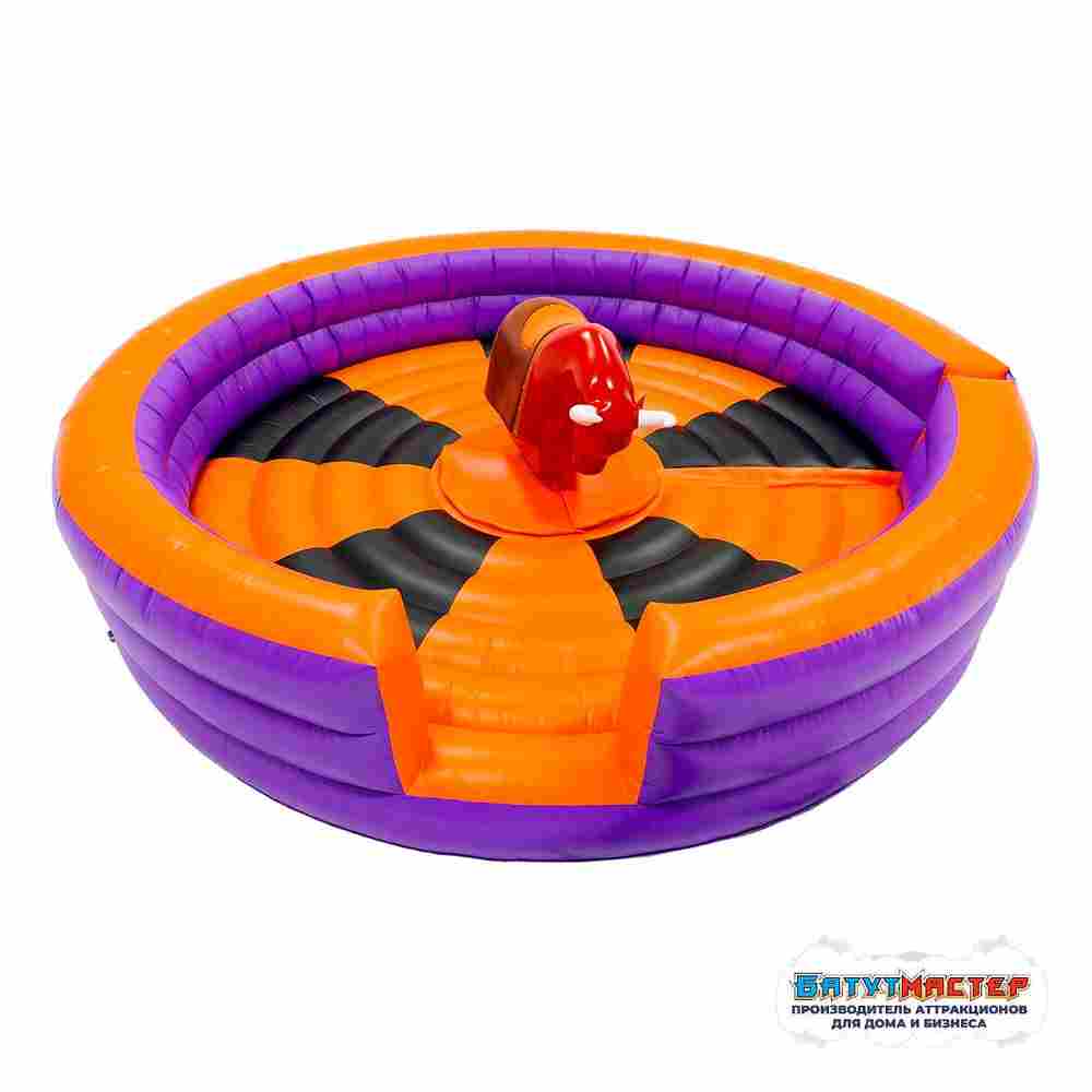 Надувной батут для родео «Степной гром», 5×5×4 м