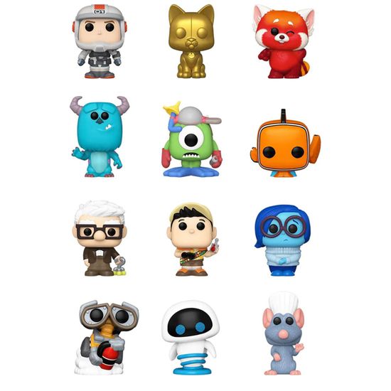 Фигурка Funko Bitty POP! Pixar Mystery 1 штука в ассортименте (из12) 76402 / Фигурка Фанко Битти ПОП! по мотивам вселенной "Pixar" (случайная)