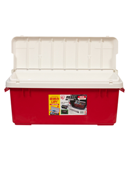 Ящик экспедиционный IRIS RV BOX 800 c двойной разделенной крышкой, WHITE/RED. 78,5x37x32,5 см.