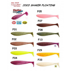 Виброхвост Lucky John JOCO SHAKER 4.5in (11,43 см), цвет MIX2, 3 шт.