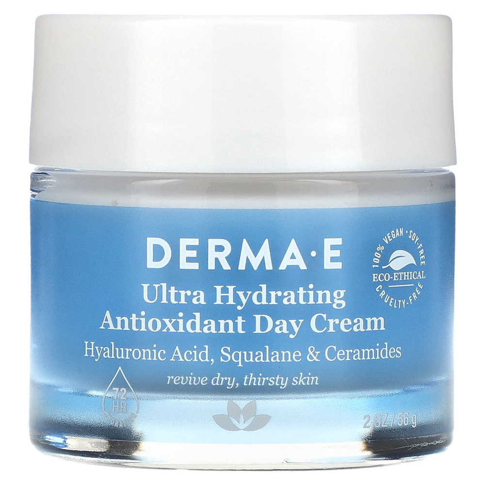 DERMA E, увлажняющий дневной крем, 56 г (2 унции)