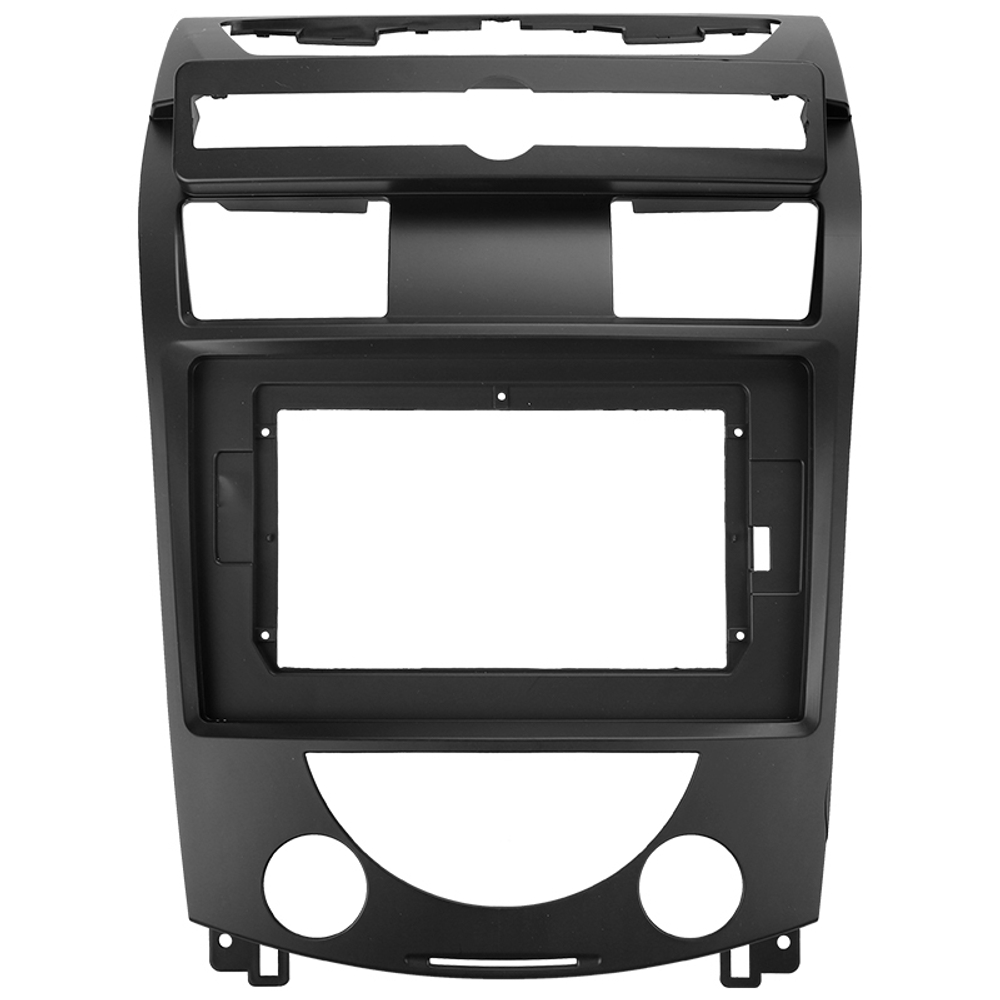 Комплект рамки с разъёмами 10" SsangYong Rexton 2 2007-2012 Y250 - Car-Smart 3271-10
