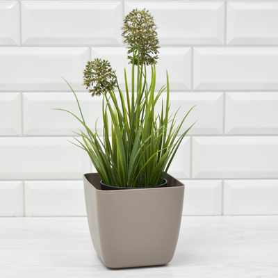 Горшок цветочный Vienna 1,5л квадратный, французский платан