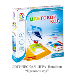 ЛОГИЧЕСКАЯ ИГРА Bondibon «Цветовой код»