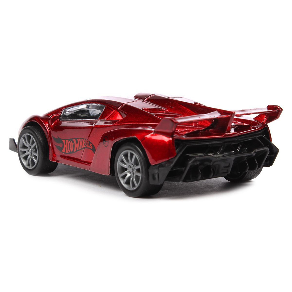 Модель ин. мет. "Хот Вилс Спорткар" 10см, красный, коробка HW-12-140-R (Технопарк)