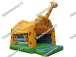 Надувной батут "Жирафик"