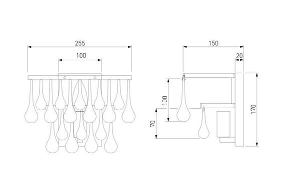 Бра Bogates Gutta 476/1 a068862