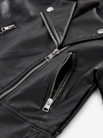 Куртка из искусственной кожи для девочки Next Q81-927, Черный