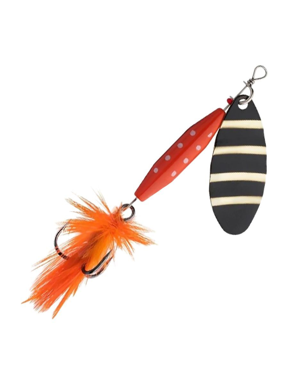 Блесна вращающаяся Abu Garcia Reflex Red, 12 г, LF Silver