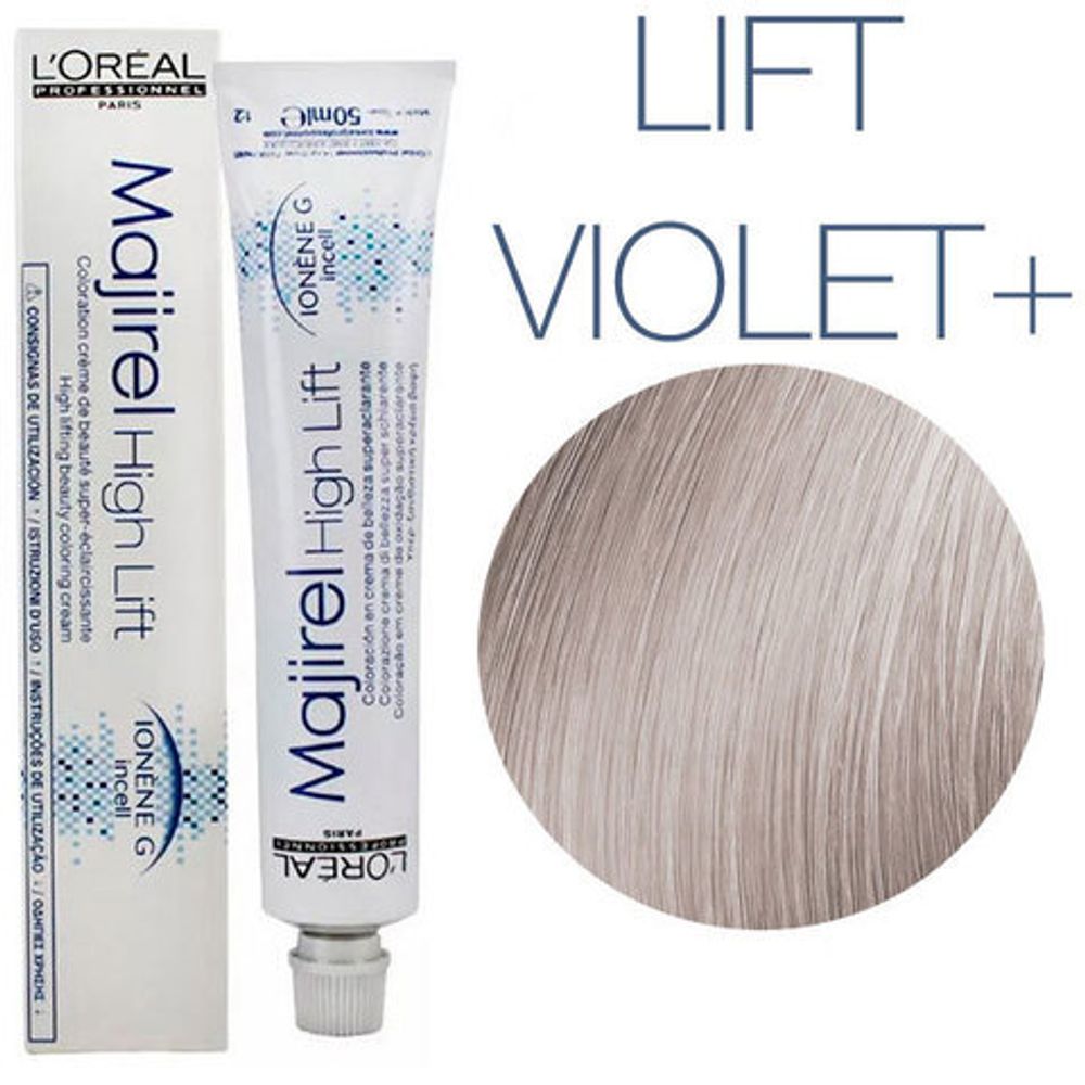 L&#39;Oreal Professionnel Majirel High Lift Violet+ Интенсивный перламутровый, 50мл.