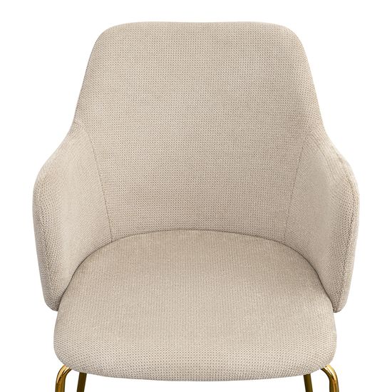 Стул dwight, фактурный шенилл, светло-бежевый