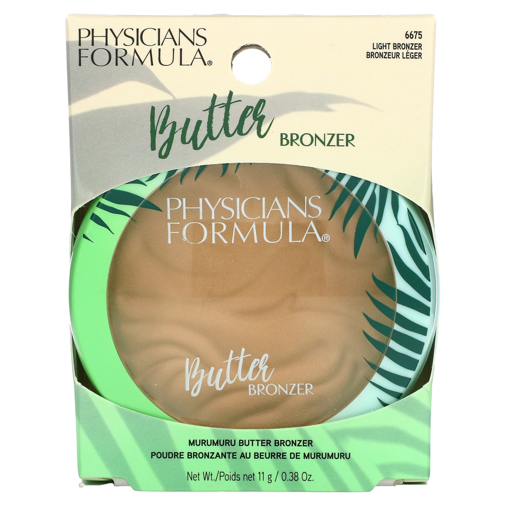 Physicians Formula, Масляный бронзер, 6675 легкий бронзер, 11 г (0,38 унции)
