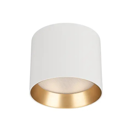 Светильник SP-BISCOTTO-R90-8W Warm3300-MIX (WH-GD, 80 deg, 230V) (Arlight, IP54 Металл, 5 лет) 054912