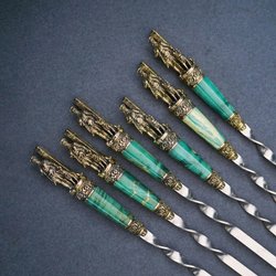 Эксклюзивный набор шампуров "Пограничник"