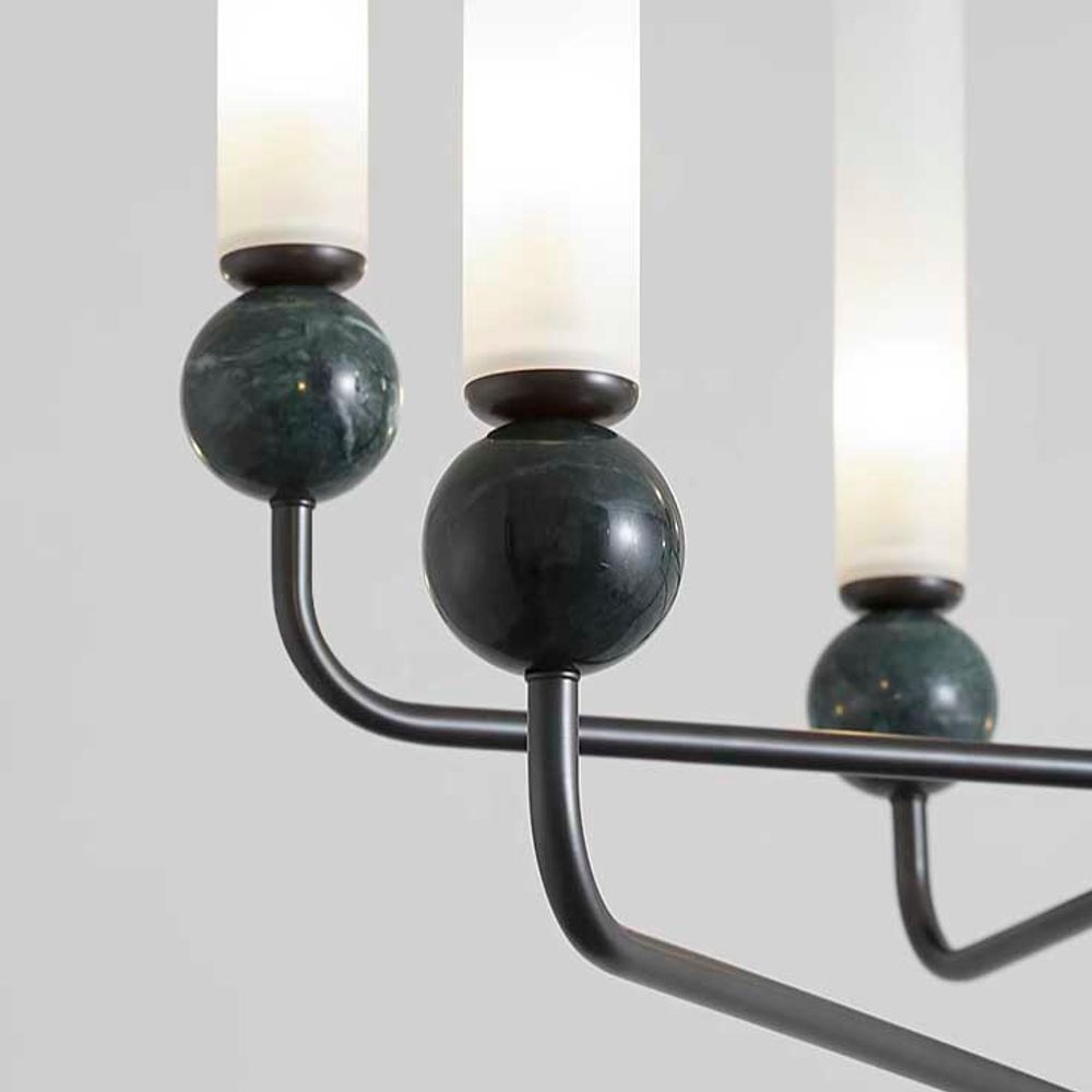 Люстра на штанге SENSEI D98 Brass