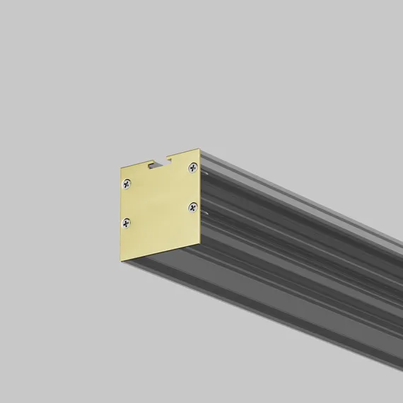 Комплект заглушек (для профиля 35x35) 2 шт., ALM-3535BT-BR-EC 642039 Led Strip 642039