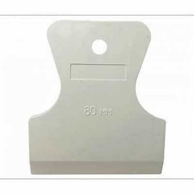 Шпатель резин. 80 мм, белый, эконом 02-04-308 3-ON