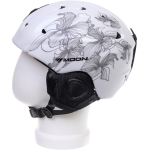 Шлем защитный для зимних видов спорта MS-86 Grey Flower, размер M (55-58)