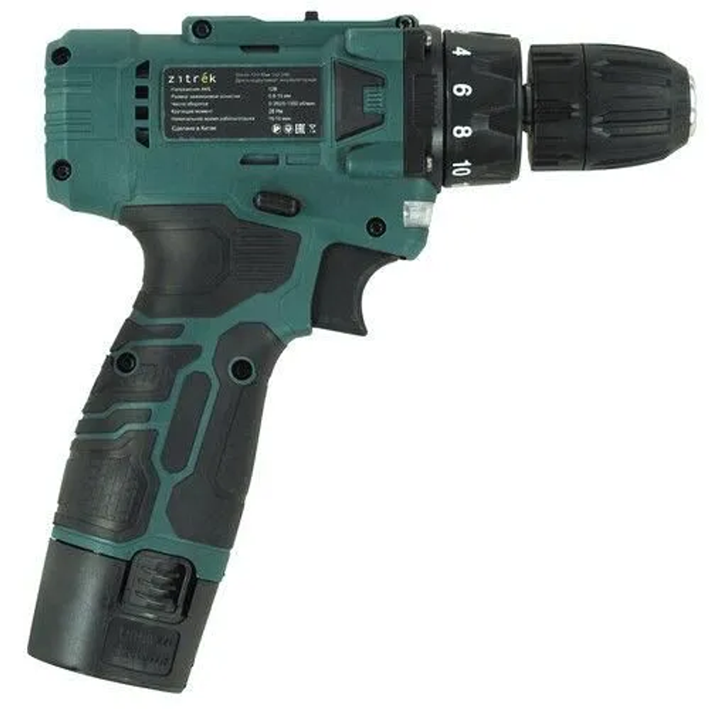 Дрель-шуруповерт, бытовой, Количество скоростей 2, Сверление, 1 шт, надежный