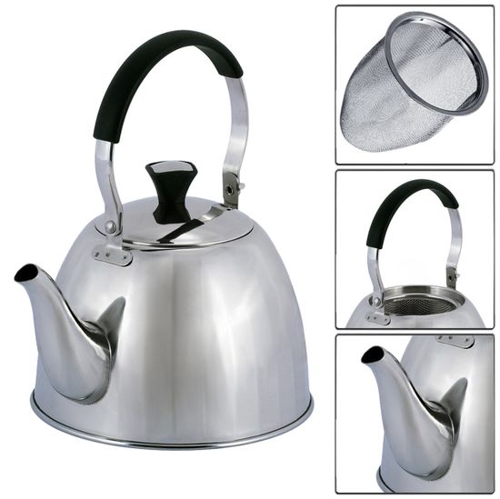 Чайник заварочный 1 л. из нержавеющей стали Kamille KM-1093