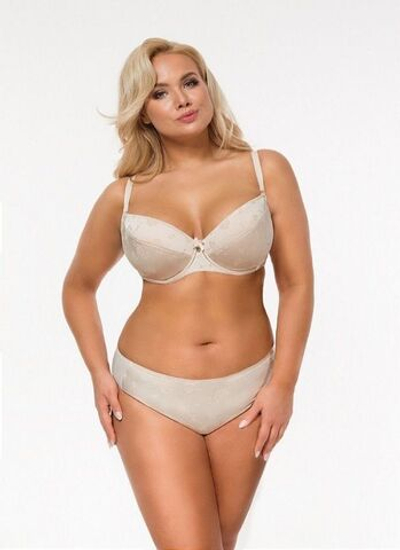 Бюстгальтер на косточках Latino с боковыми поддержками (Размер: 70C) (Цвет: телесный)
