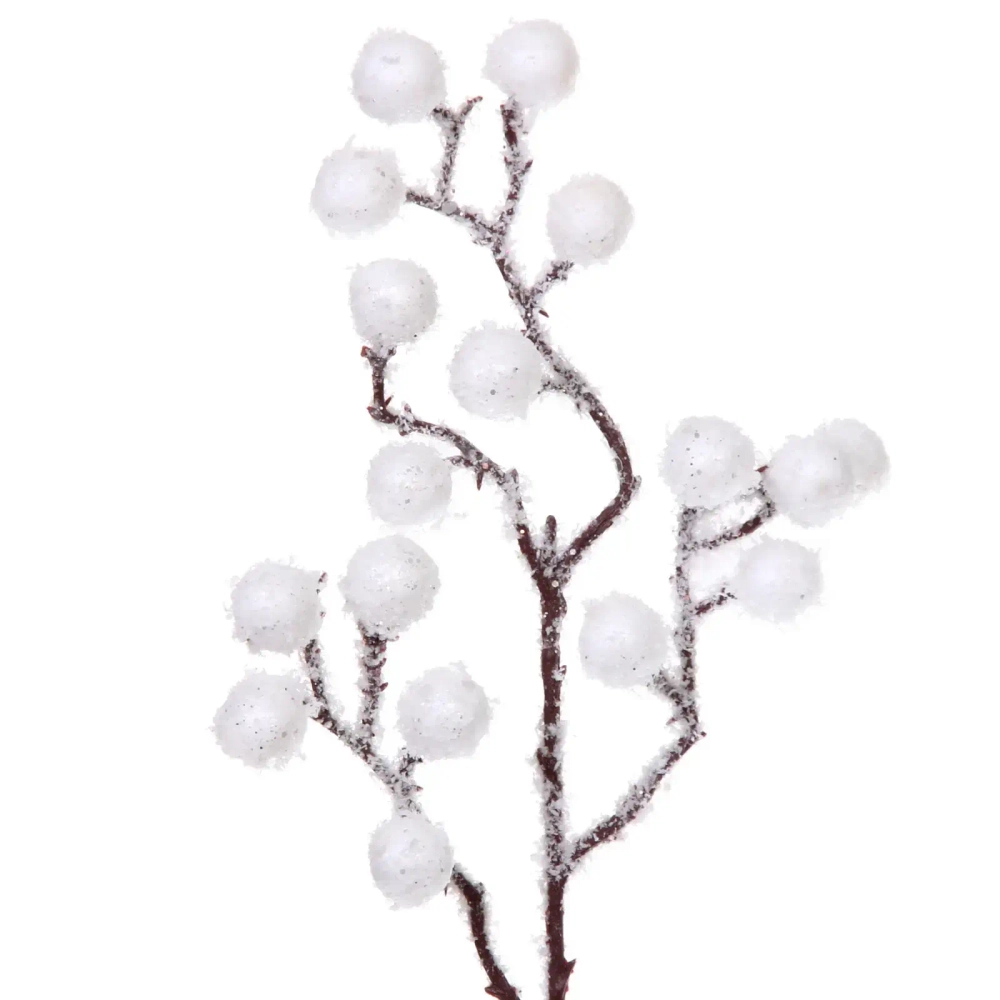 Ветка декоративная «Зимнее волшебство» 65 см